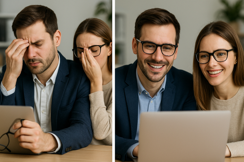 Stanco e Improduttivo? Potrebbe Essere Stress Visivo